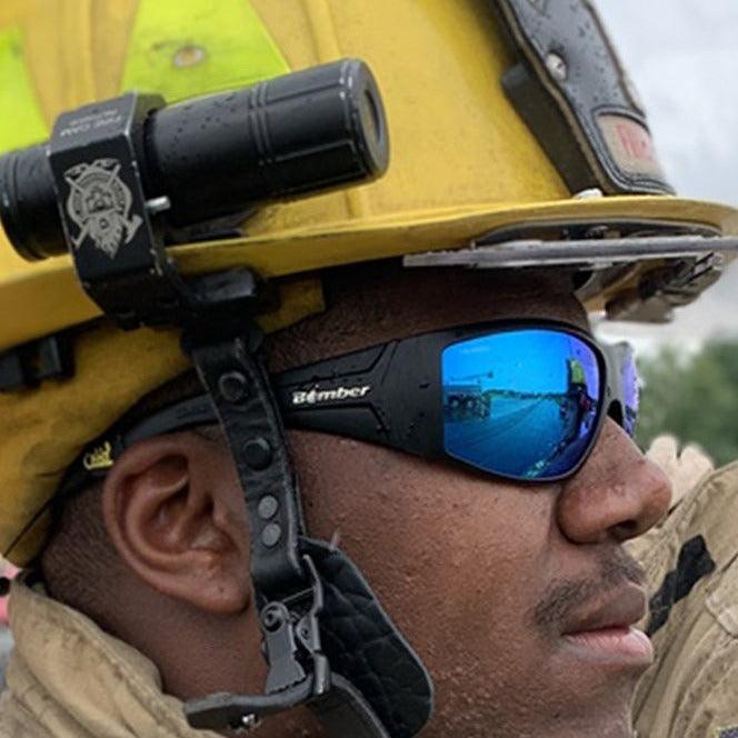 AHI Safety - Ice Blue Mirror Z87 - -