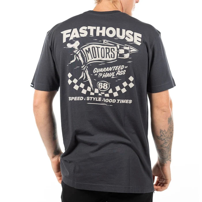 All Out SS Tee - Graphite Black