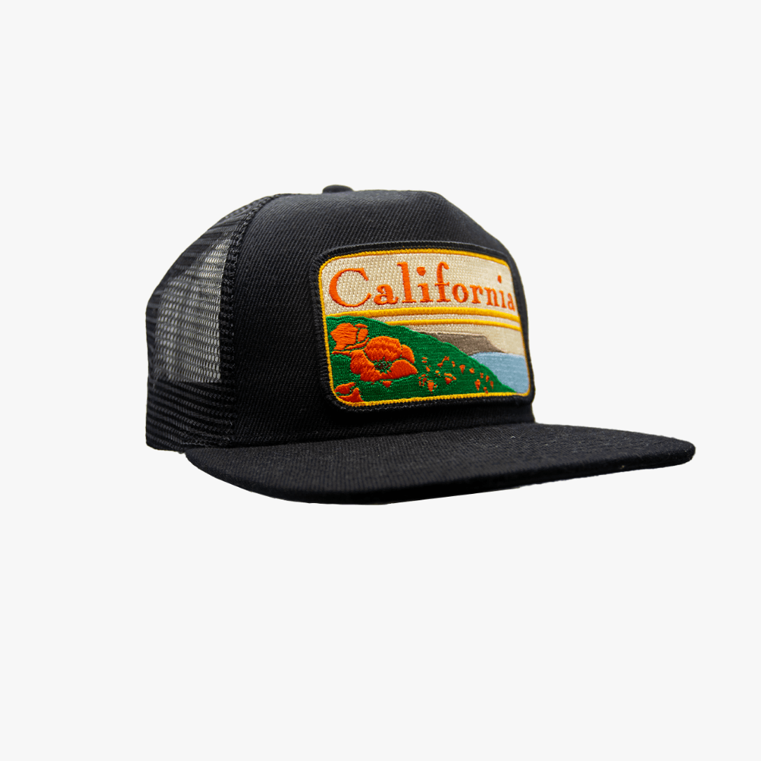 California Poppy Pocket Hat - Purpose-Built / Home of the Trades