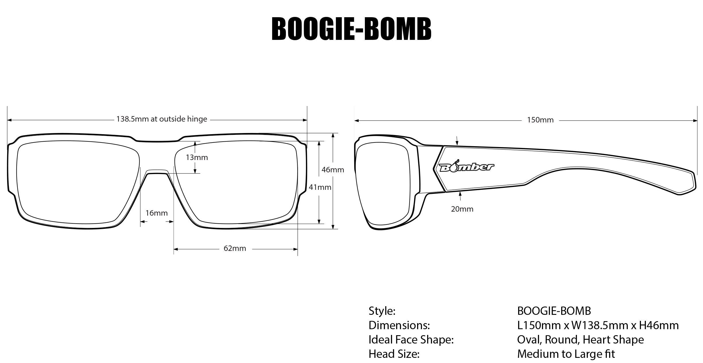 BOOGIE Safety - Bifocals Smoke Z87 - Purpose-Built / Home of the Trades