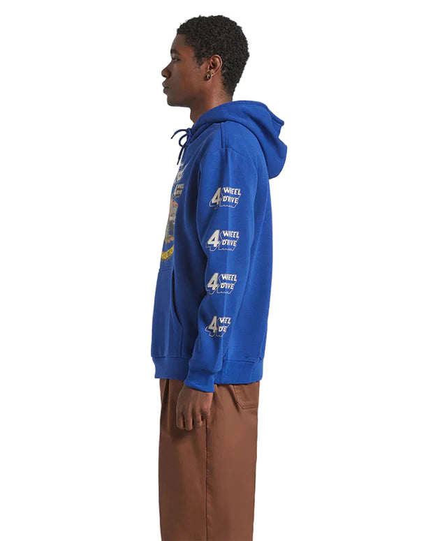 Ford Mud Marathon Relaxed Fleece Hoodie - Ford Blue