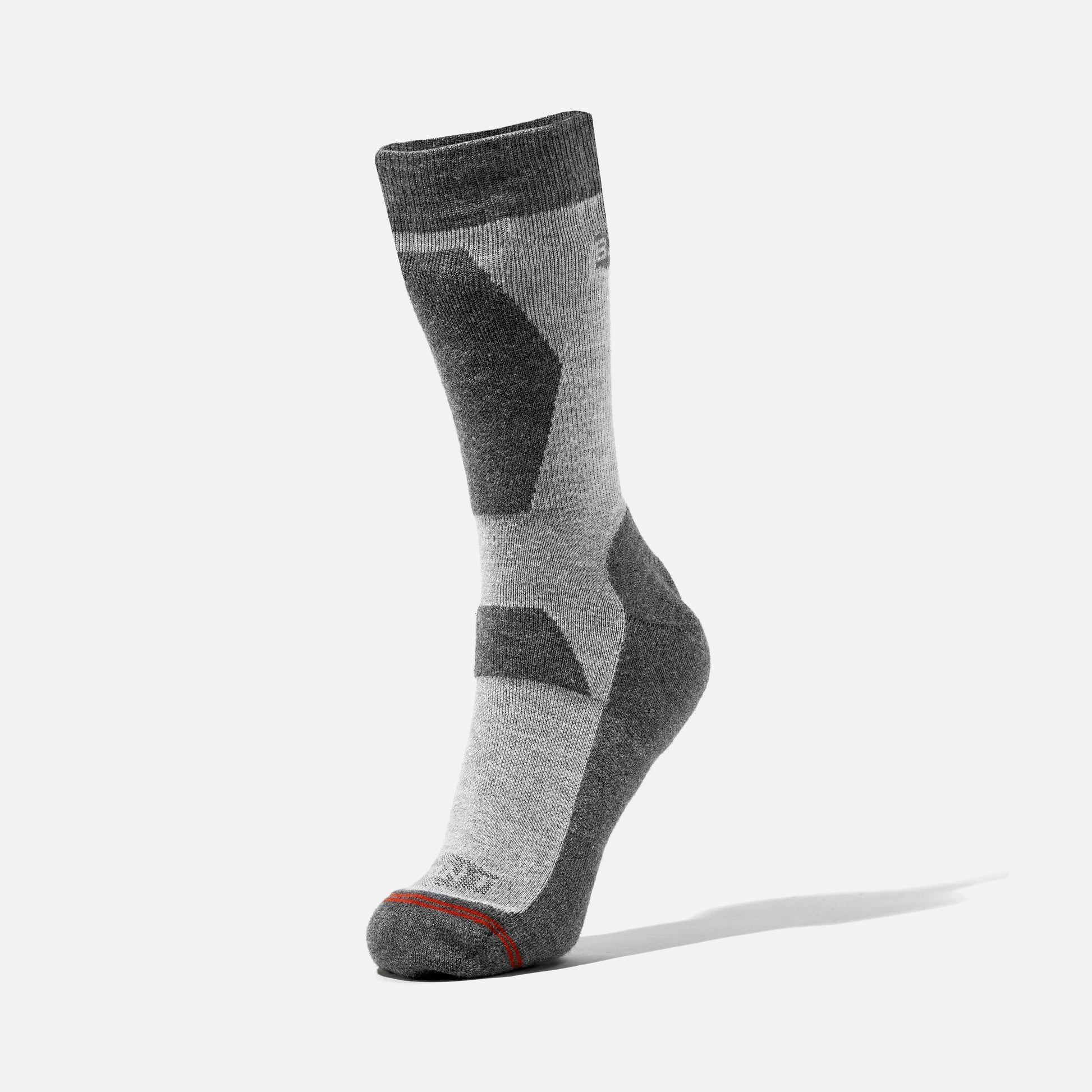 Brunt Cooling Sock (2-Pack) - Dark Grey Heather
