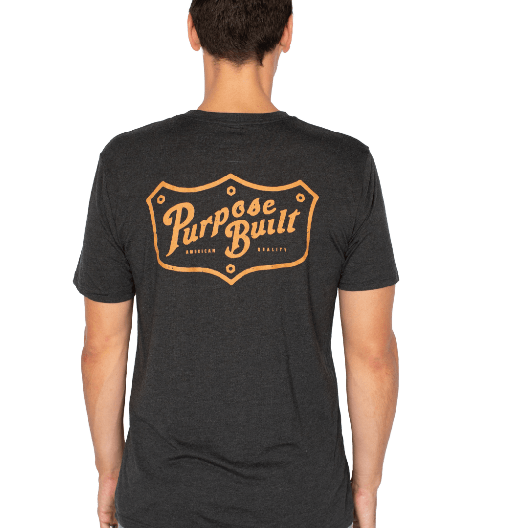 Freightline Tee, Black Frost - Purpose-Built / Home of the Trades