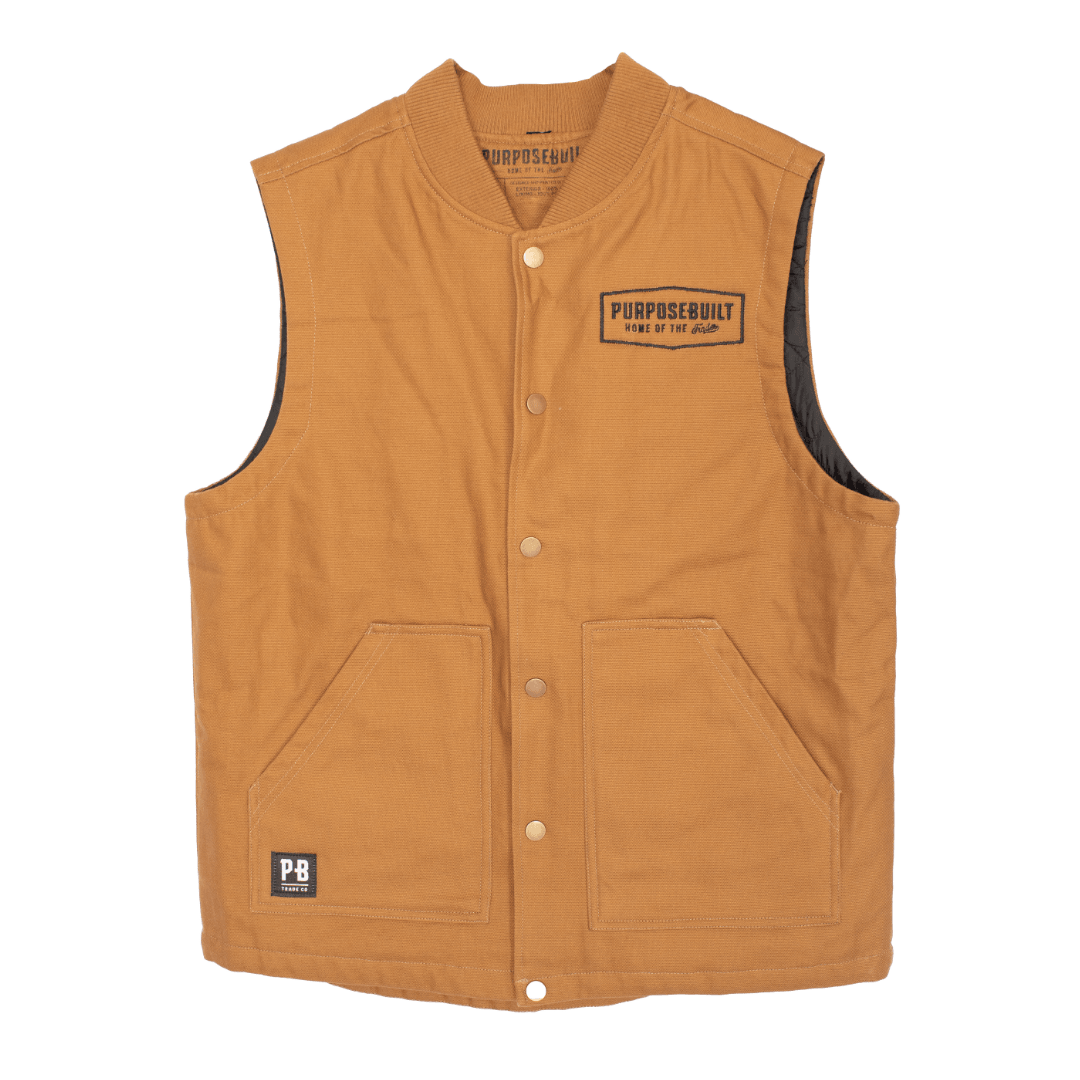 The Burton Vest - Saddle - Purpose-Built / Home of the Trades