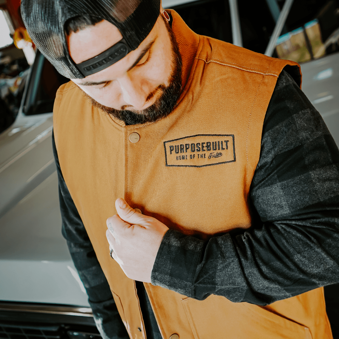 The Burton Vest - Saddle - Purpose-Built / Home of the Trades