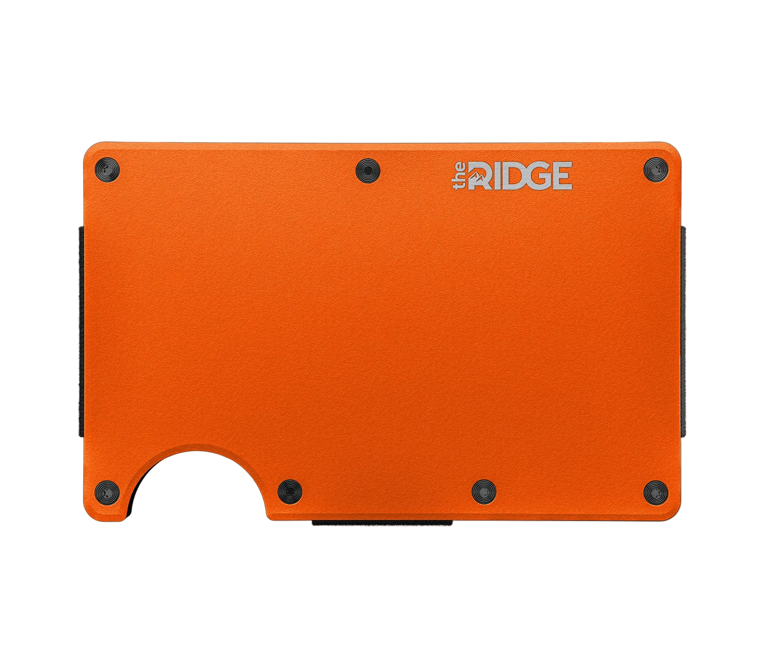 Basecamp Orange | Aluminum Minimalist Wallet - Cash Strap - Purpose-Built / Home of the Trades