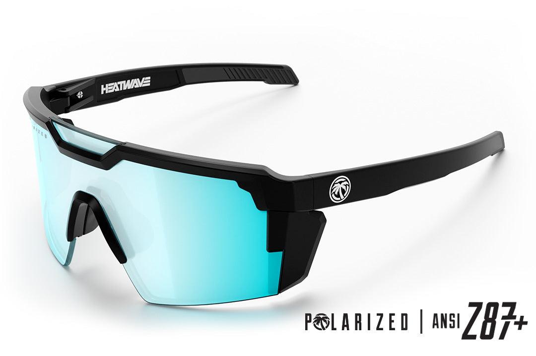 FUTURE TECH SUNGLASSES: BLACK FRAME ARCTIC CHROME Z87+ (POLARIZED) - Purpose-Built / Home of the Trades