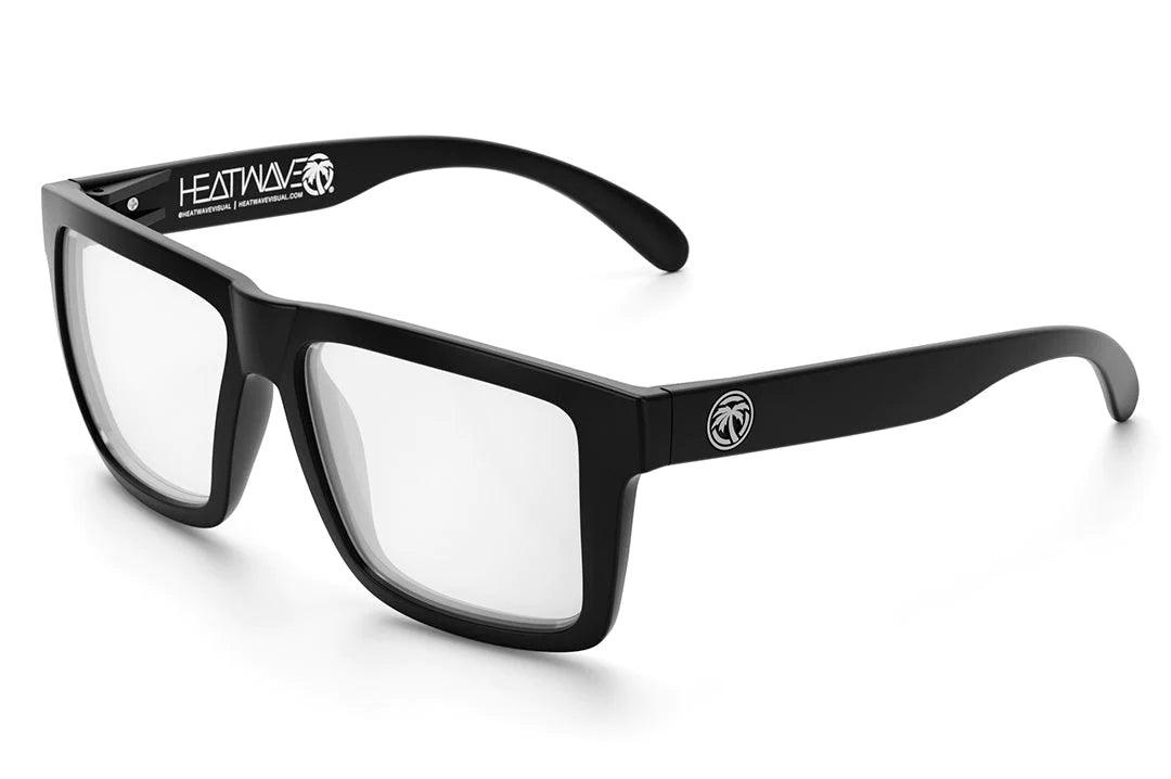 XL Vise Z87 Sunglasses: Black Frame - Tuff-Tec Clear Lens - Purpose-Built / Home of the Trades
