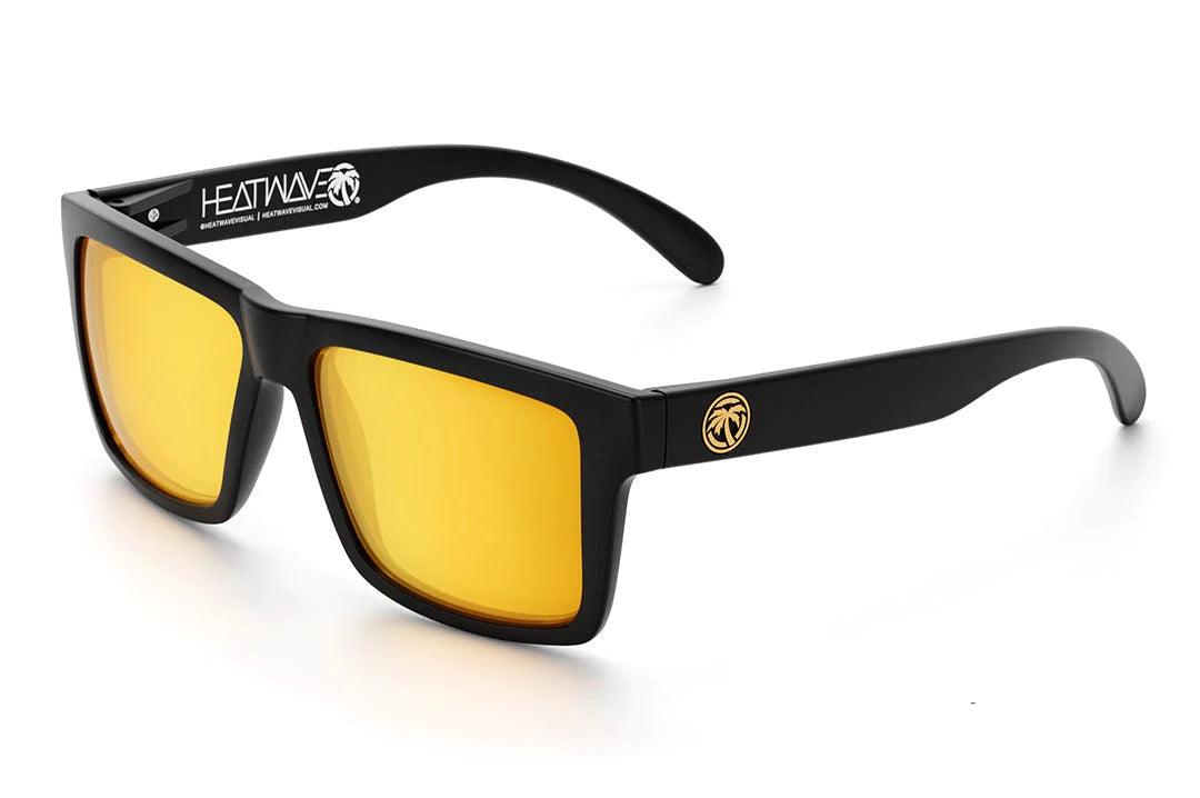 Vise Z87 Sunglasses Black Frame: Tinted Lens - Polarized Gold Rush Z87 Lens - Purpose-Built / Home of the Trades