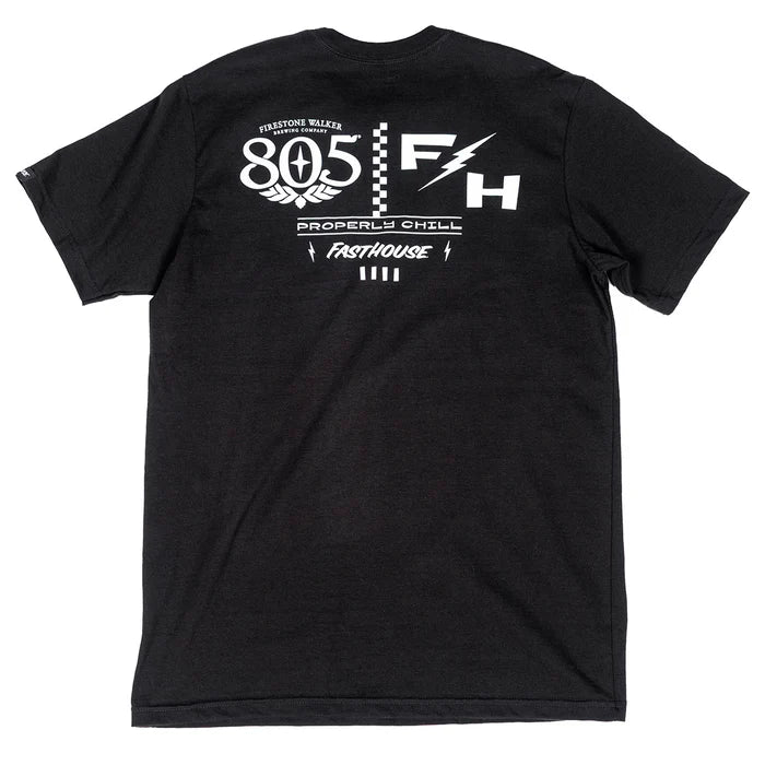 805 Bond Midweight SS Tee- Black