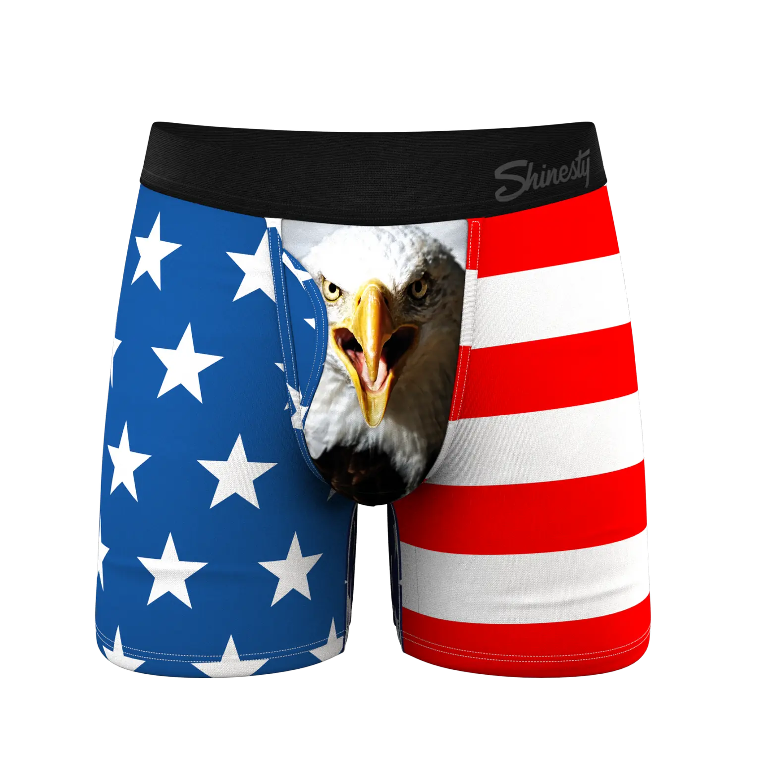 The Mascot - American Flag Ball Hammock® Pouch Underwear With Fly