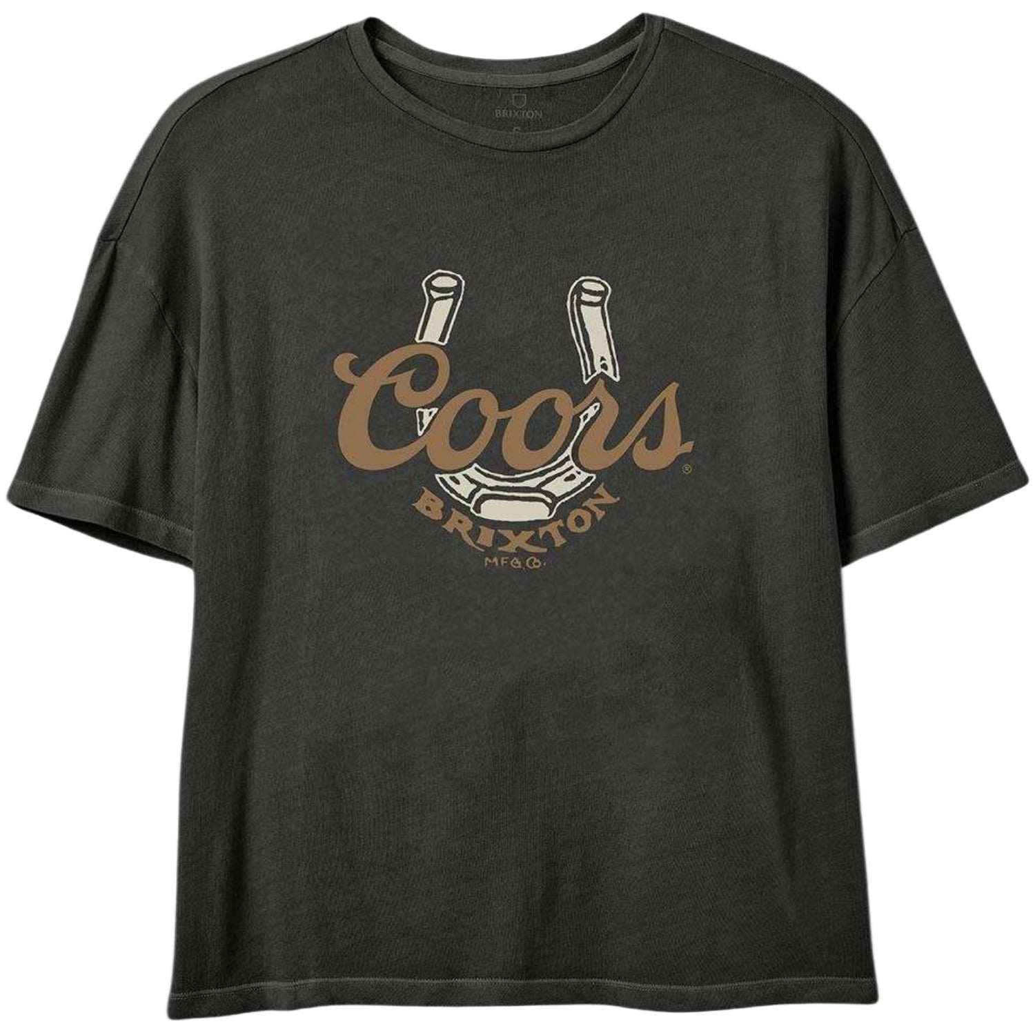 Coors Women’s Luck S/S Oversized BF Tee - Washed Black