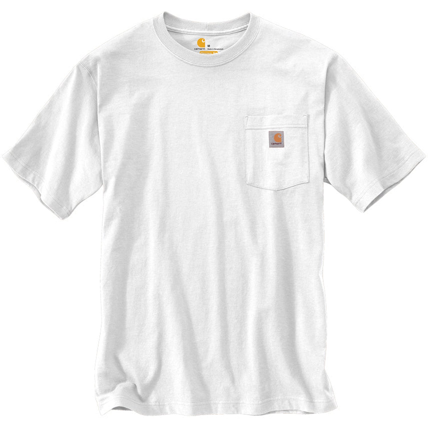 K87 - Loose Fit Heavyweight Pocket Tee, White