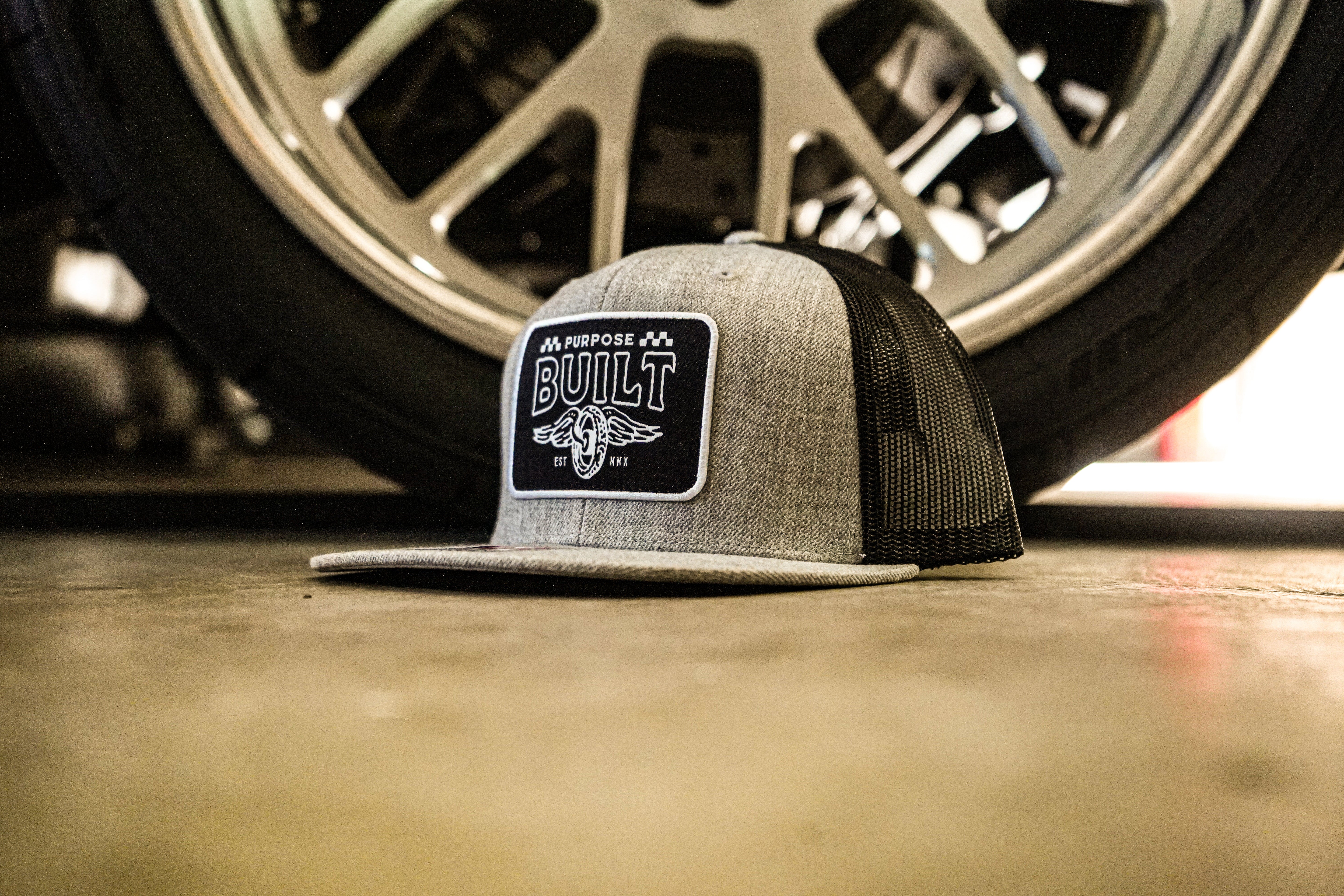 Live Fast Snapback - Grey/Black