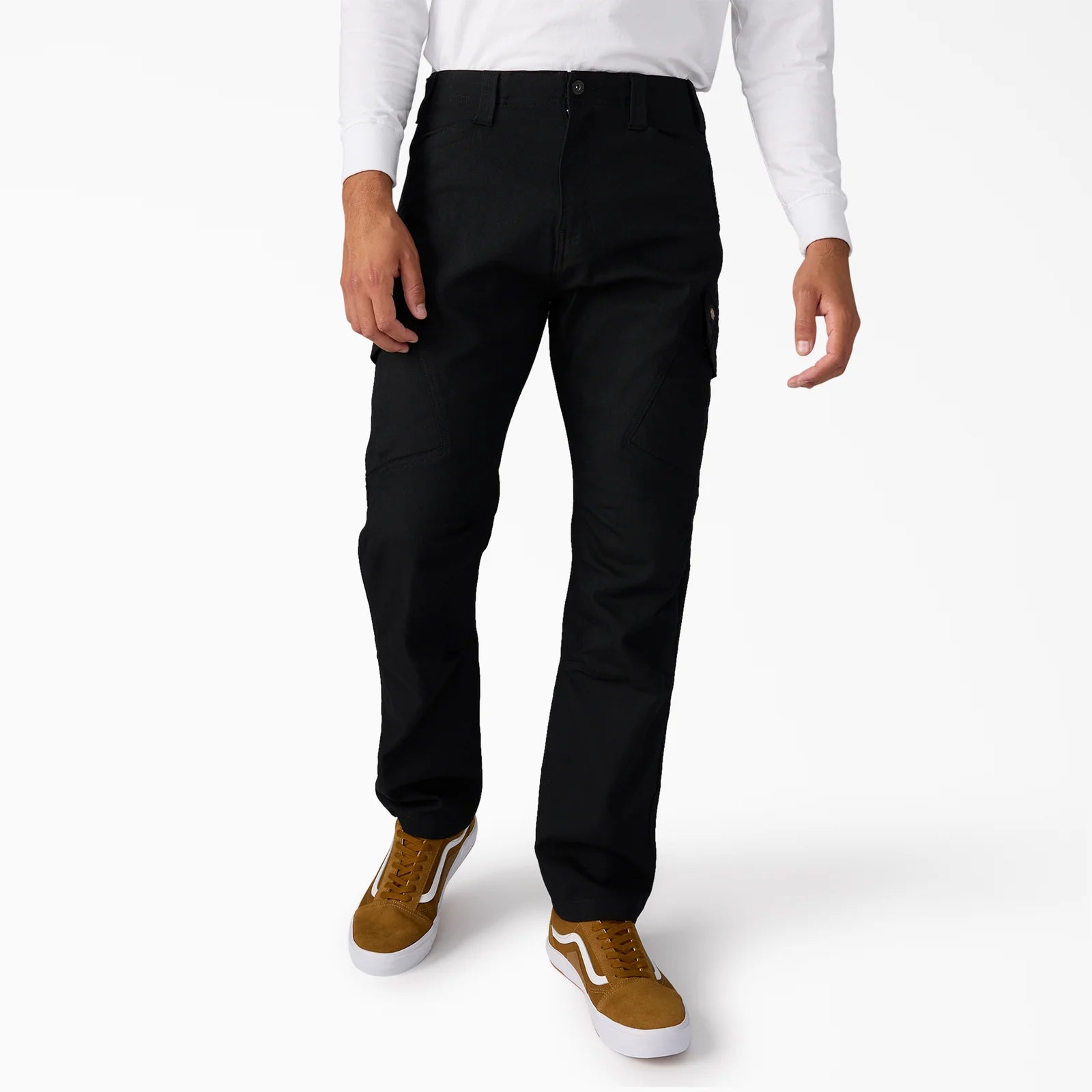 Dickies Men's Tradebuilt Duck Canvas Cargo Pants Black
