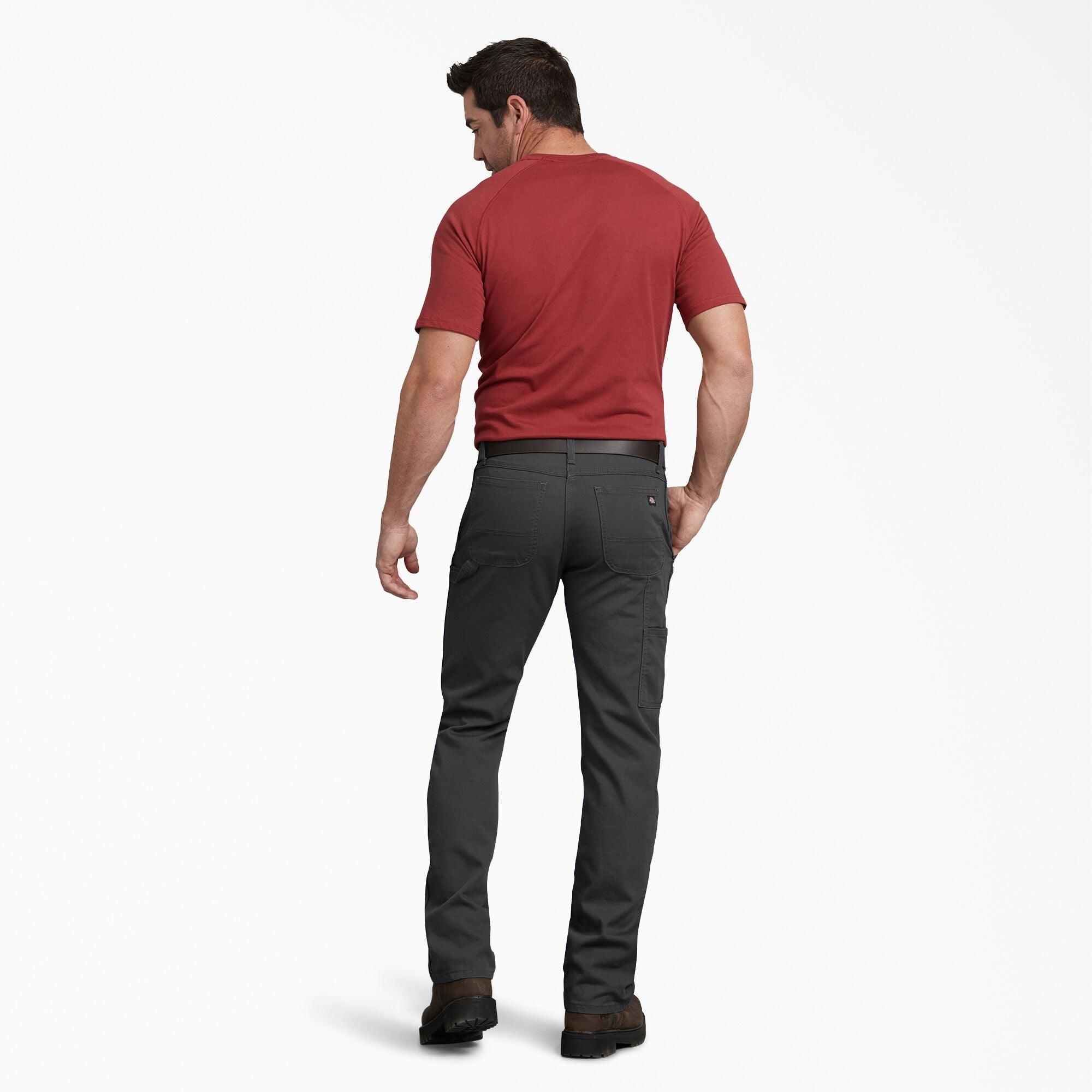 FLEX Regular Fit Duck Carpenter Pants, Stonewashed Gray - Purpose-Built / Home of the Trades