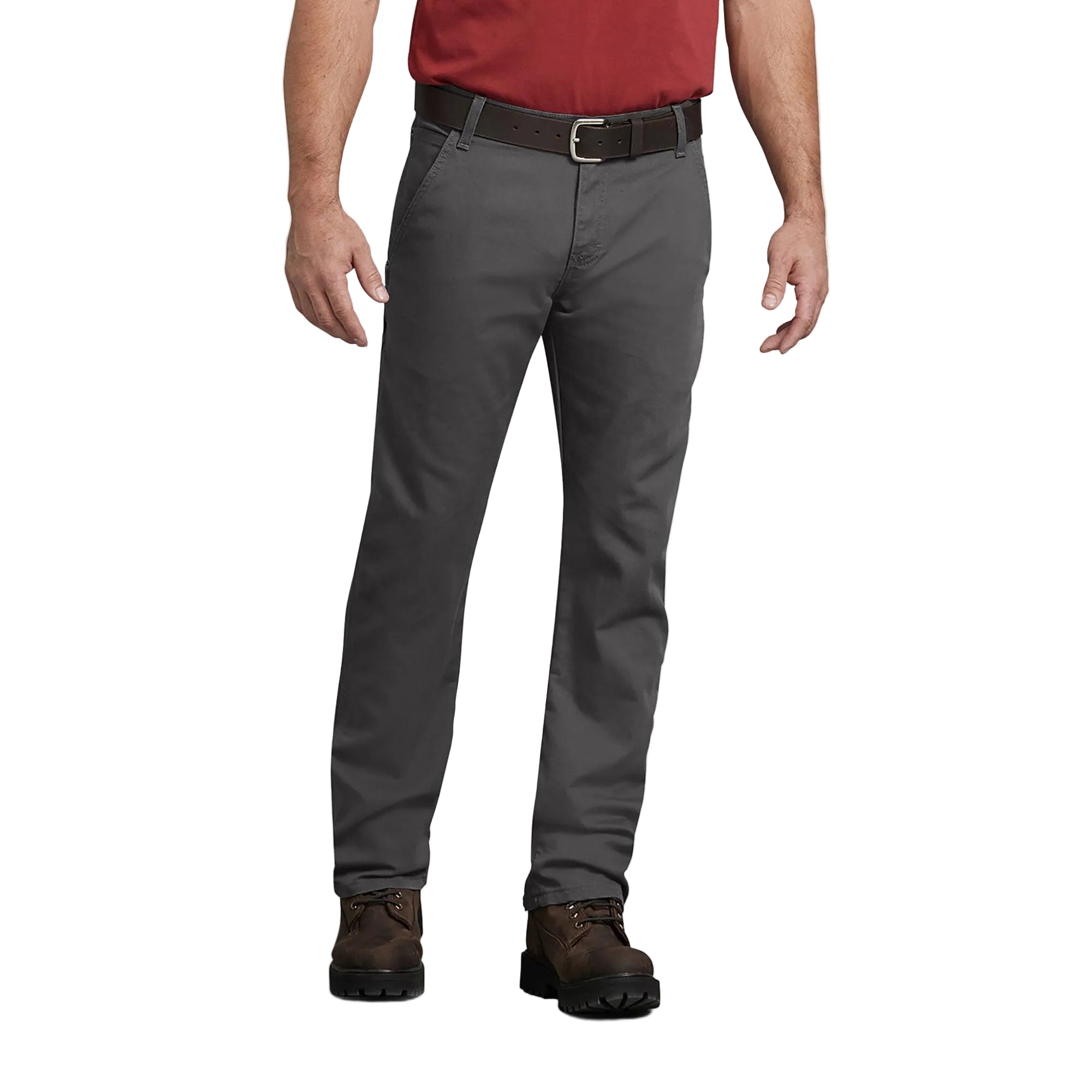 FLEX Regular Fit Duck Carpenter Pants, Stonewashed Gray - Purpose-Built / Home of the Trades