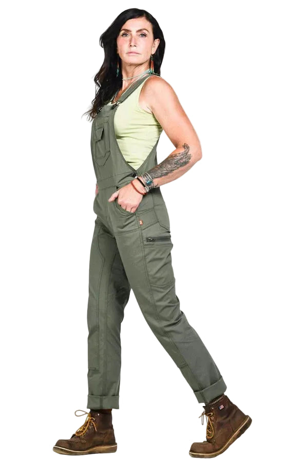 Women's Freshley Overalls Ultralight Ripstop - Lichen Green