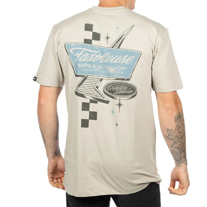 Drive-In SS Tee - Light Gray