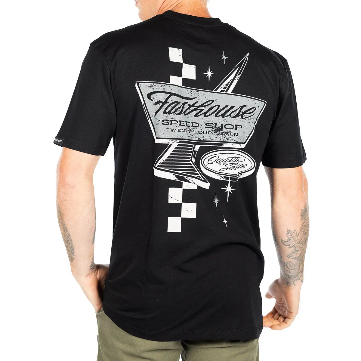 Drive In SS Tee -Black