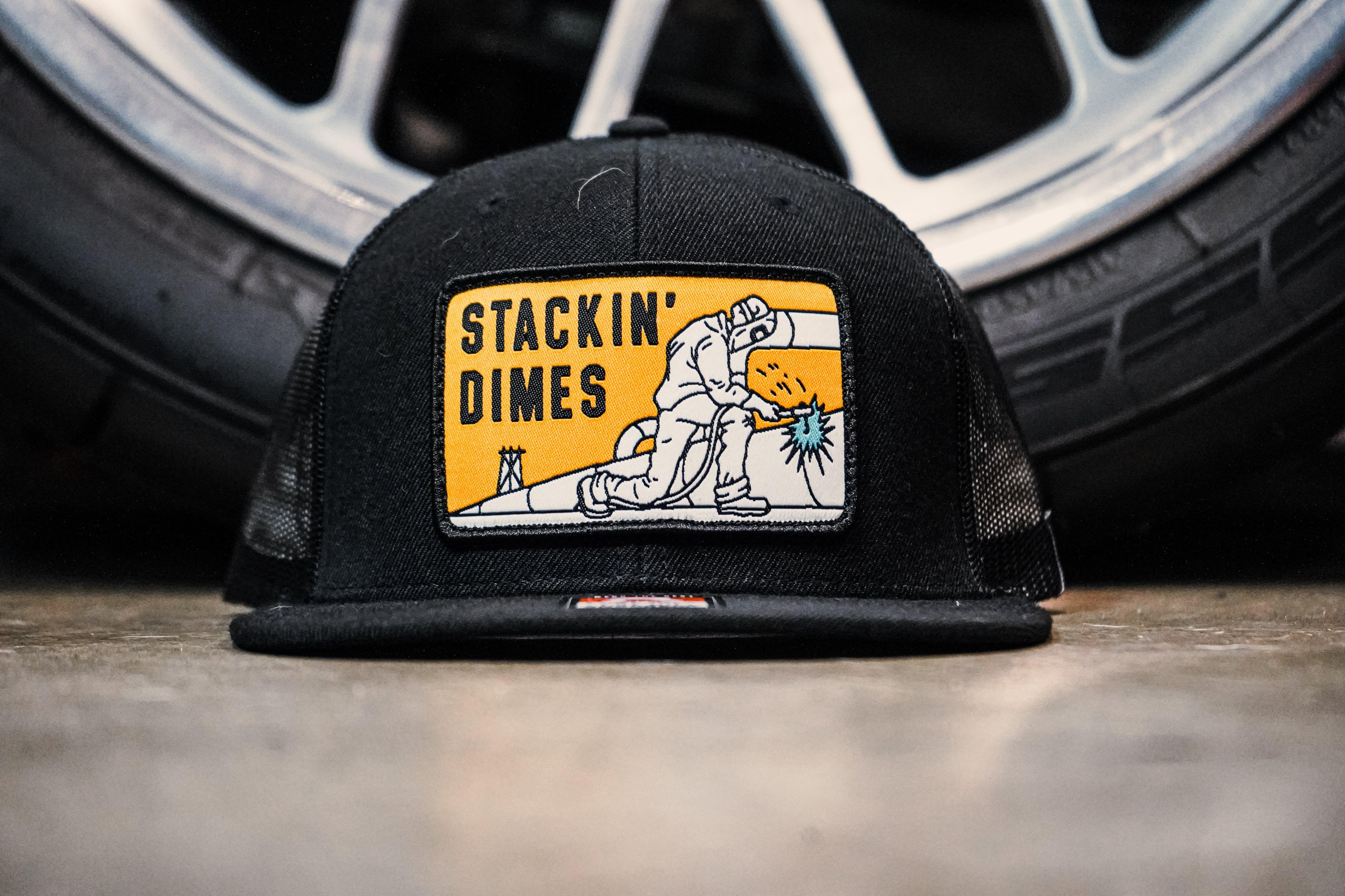 Stacking Dimes Meshback, Black - Purpose-Built / Home of the Trades