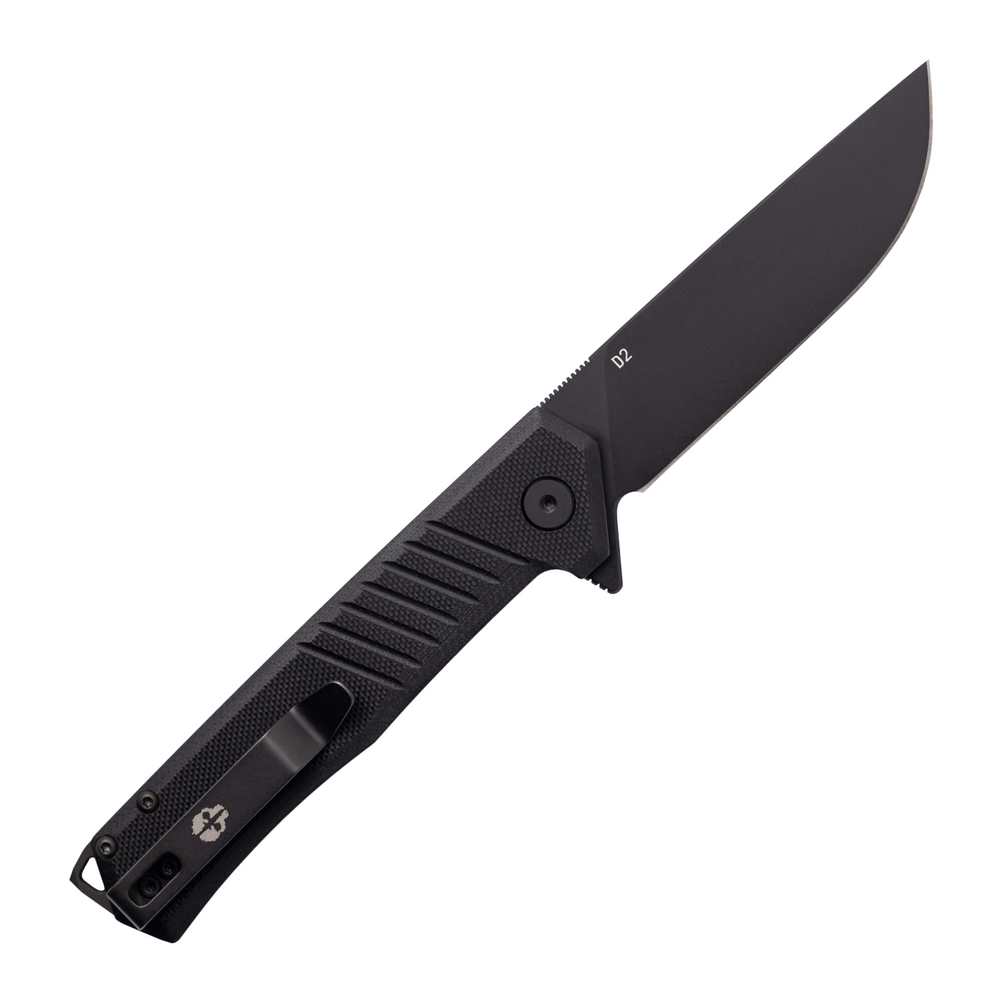 F1 Alpha Knife - Black G10 Handle w/ Black Accents