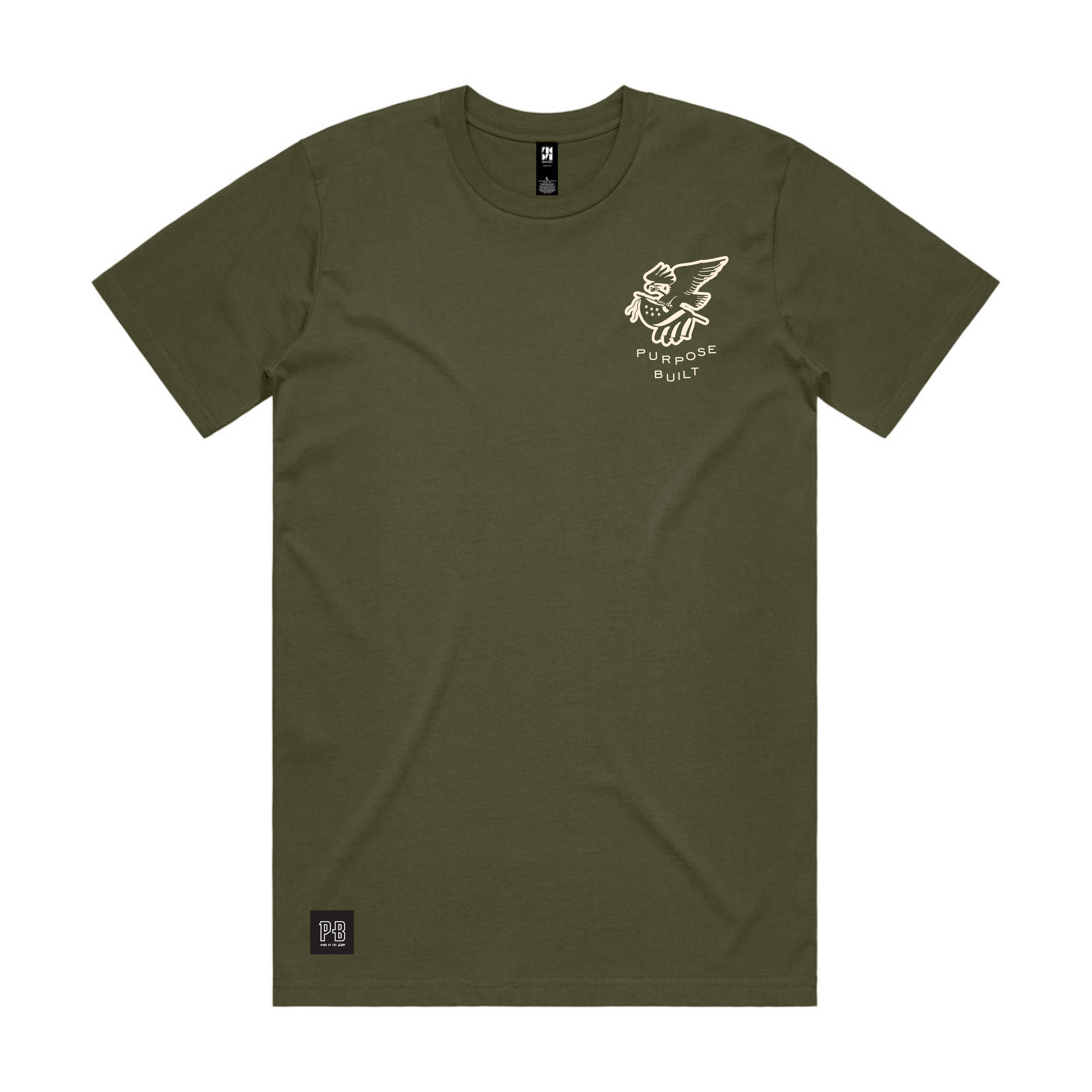 Grit to Glory Interlock Tee, Army