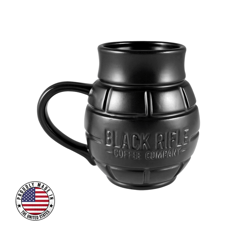 BRCC Grenade Mug - Black - Purpose-Built / Home of the Trades