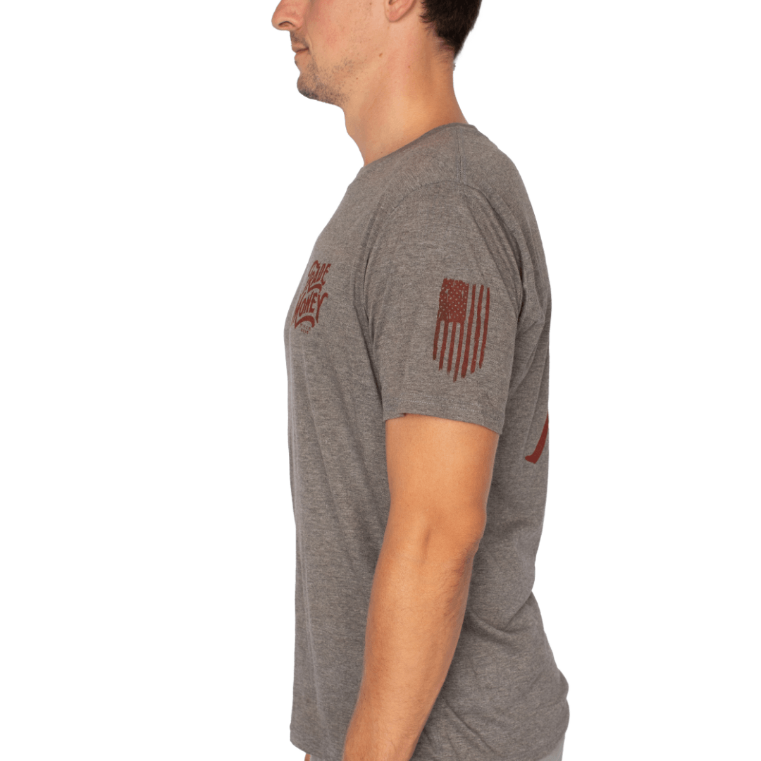 The Mantra Tee - Steel Grey - Purpose-Built / Home of the Trades