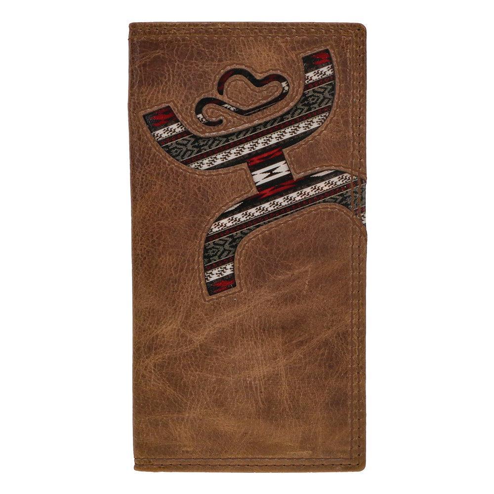 Rodeo Hooey Nomad Print Wallet Brown