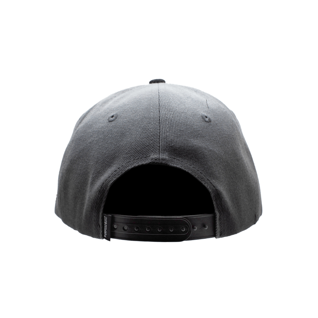 The Badge Hat - Black & Grey - Purpose-Built / Home of the Trades