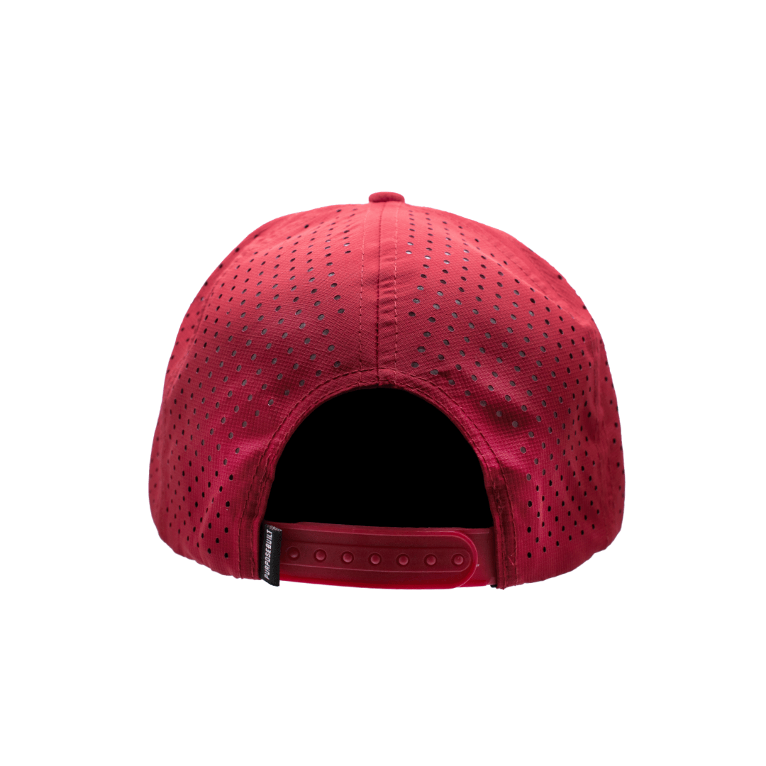 The Badge Hat - Water Resistant - Red - Purpose-Built / Home of the Trades