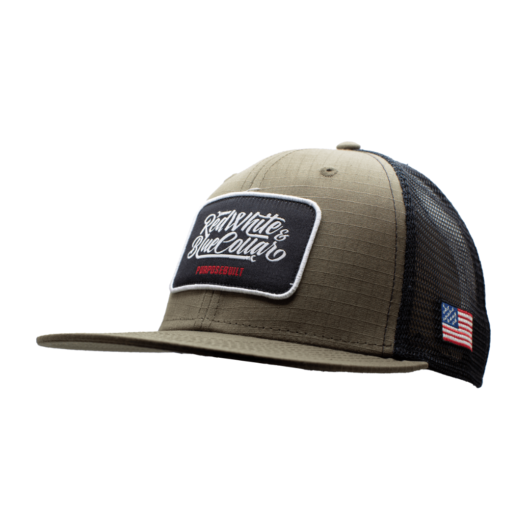 RWBC Snapback - Olive & Black - Purpose-Built / Home of the Trades