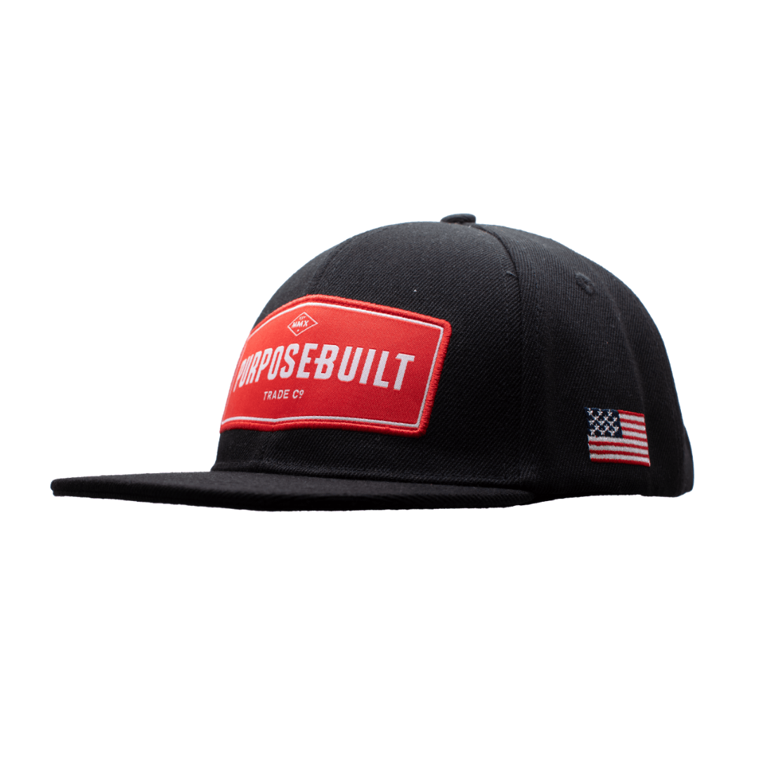 Youth Established Hat - Black - Purpose-Built / Home of the Trades