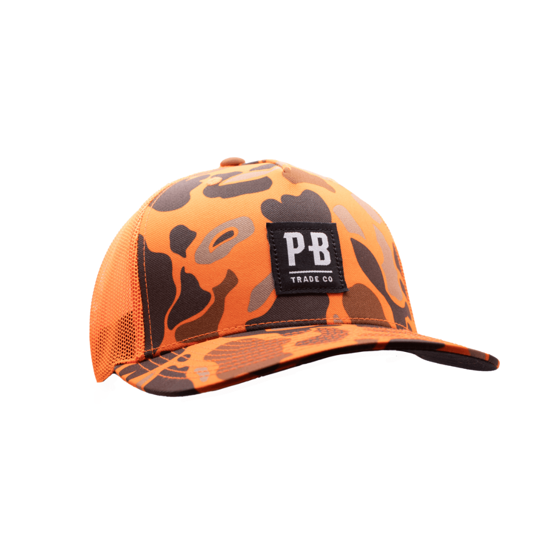 PB Stadium Snapback, Blaze & Camo - Purpose-Built / Home of the Trades