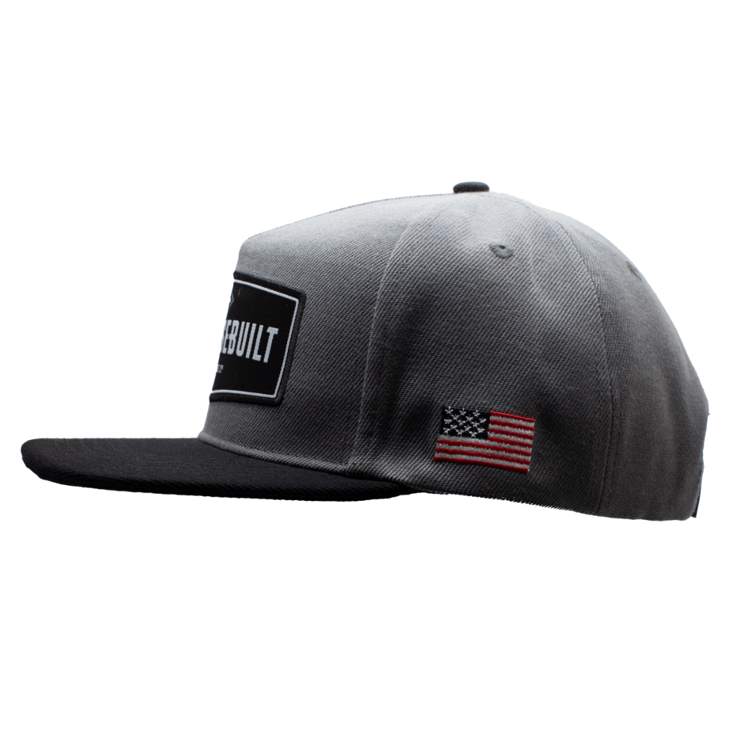 The Badge Hat - Black & Grey - Purpose-Built / Home of the Trades