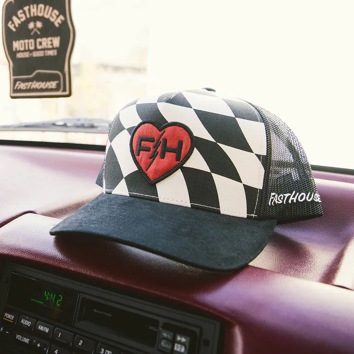 Trip Hat - Black/White