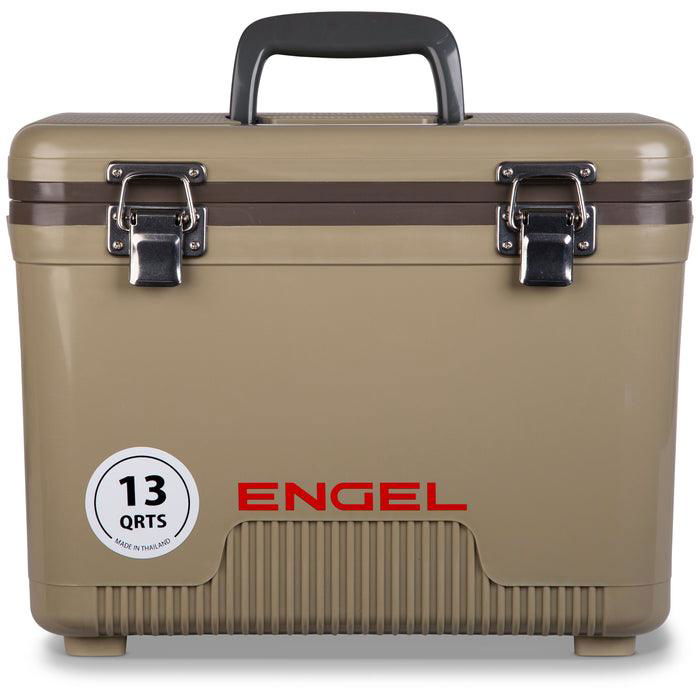 13 Quart Drybox / Cooler: Tan - Purpose-Built / Home of the Trades - -