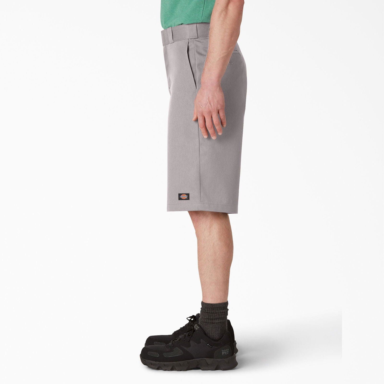 13" Loose Fit Multi-Use Pocket Work Shorts - Silver Grey - Purpose-Built / Home of the Trades - -