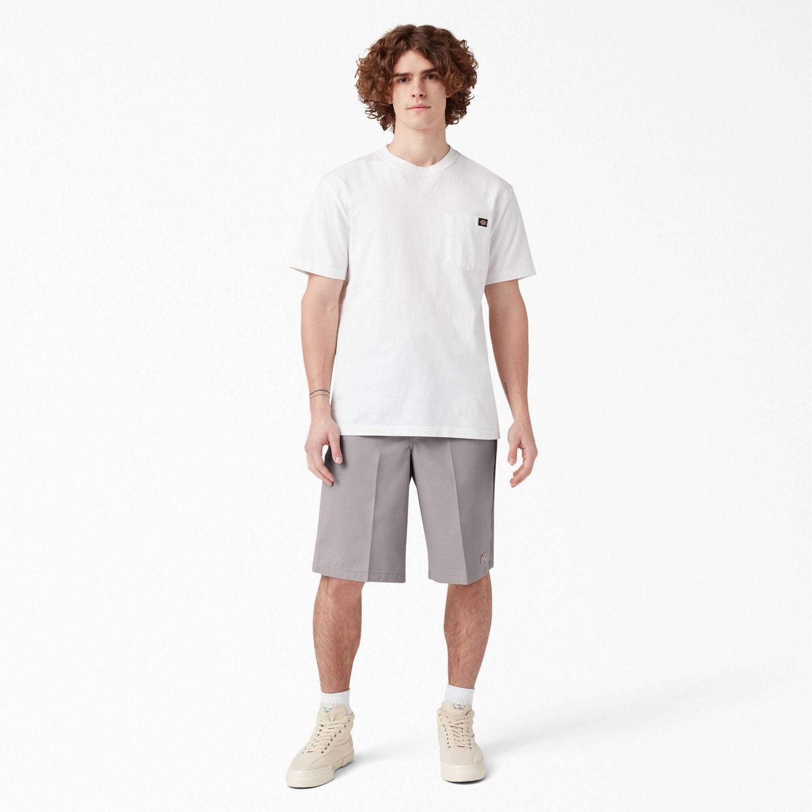 13" Loose Fit Multi-Use Pocket Work Shorts - Silver Grey - Purpose-Built / Home of the Trades - -