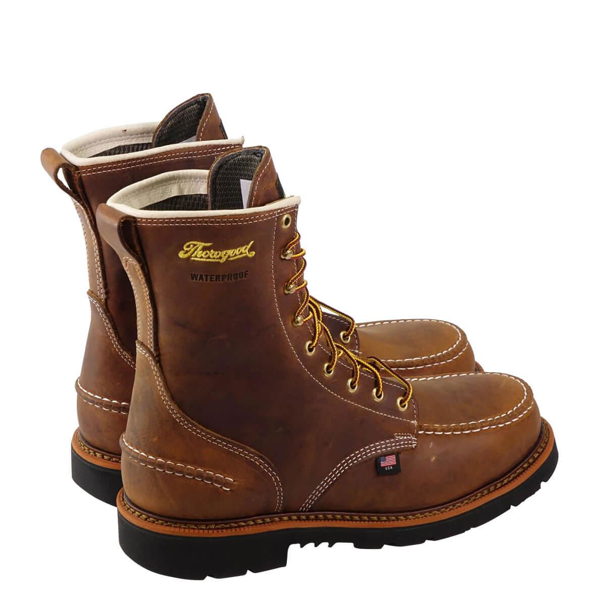 1957 Series - Waterproof - 8" Crazyhorse Moc Toe - MAXwear90 (Steel Toe) - Purpose-Built / Home of the Trades - -