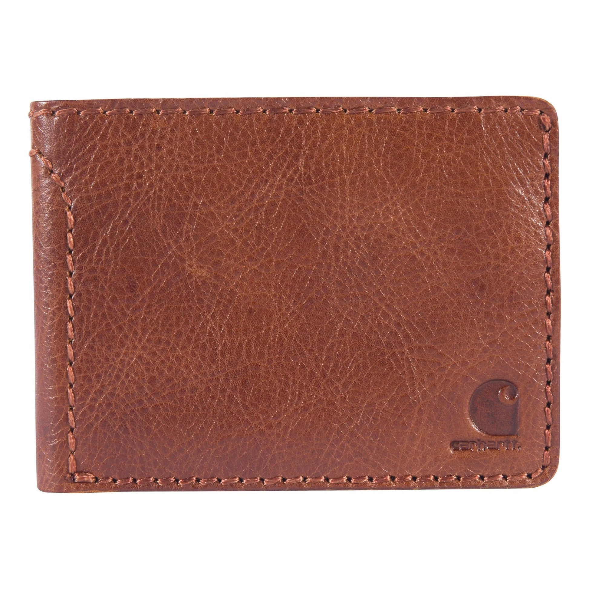 Patina Leather Bifold Wallet - Brown