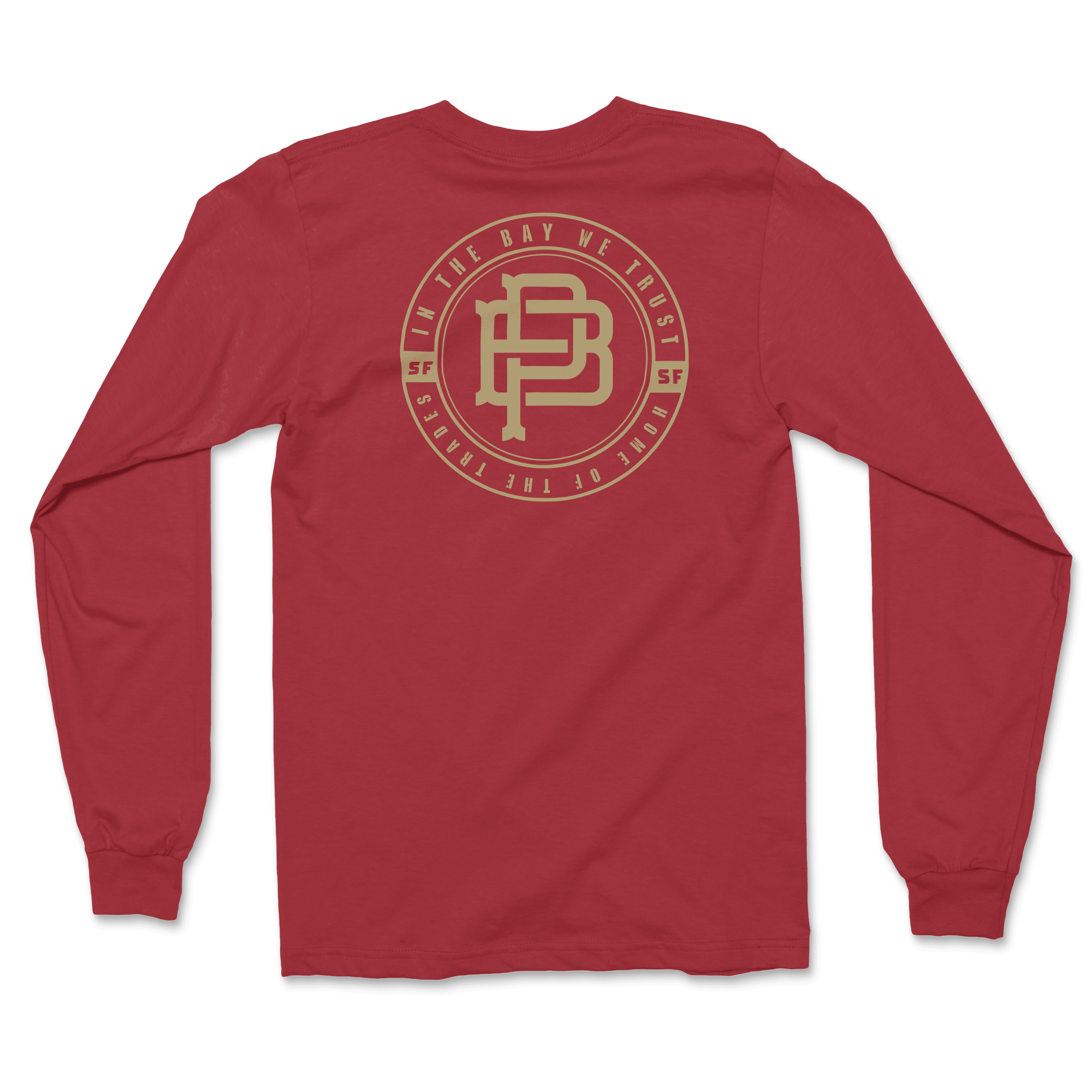 Gameday Long Sleeve Tee, Red - Purpose-Built / Home of the Trades