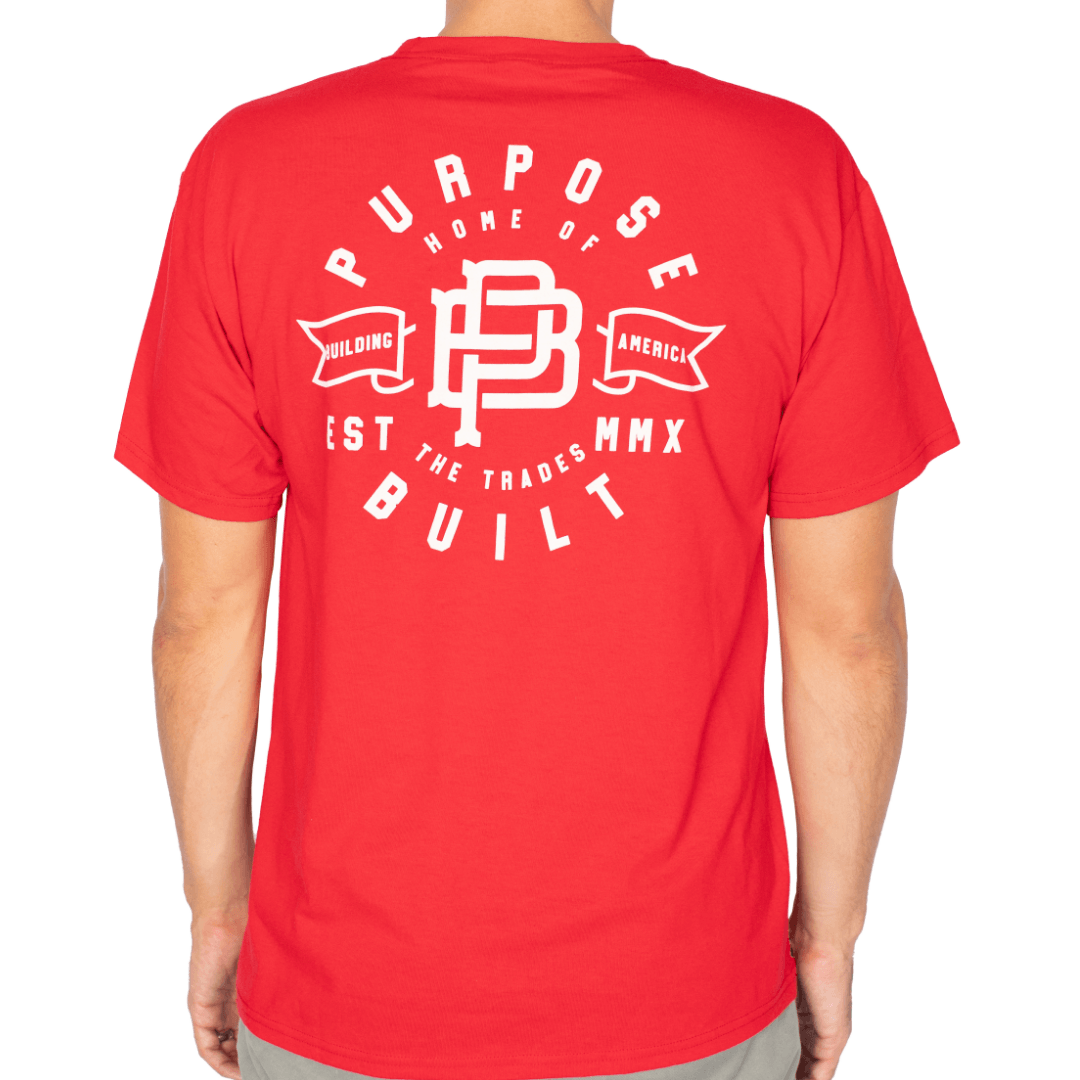 The Anthem Tee - Red