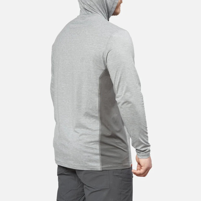 The McKenna Sun Hoodie- Grey Heather