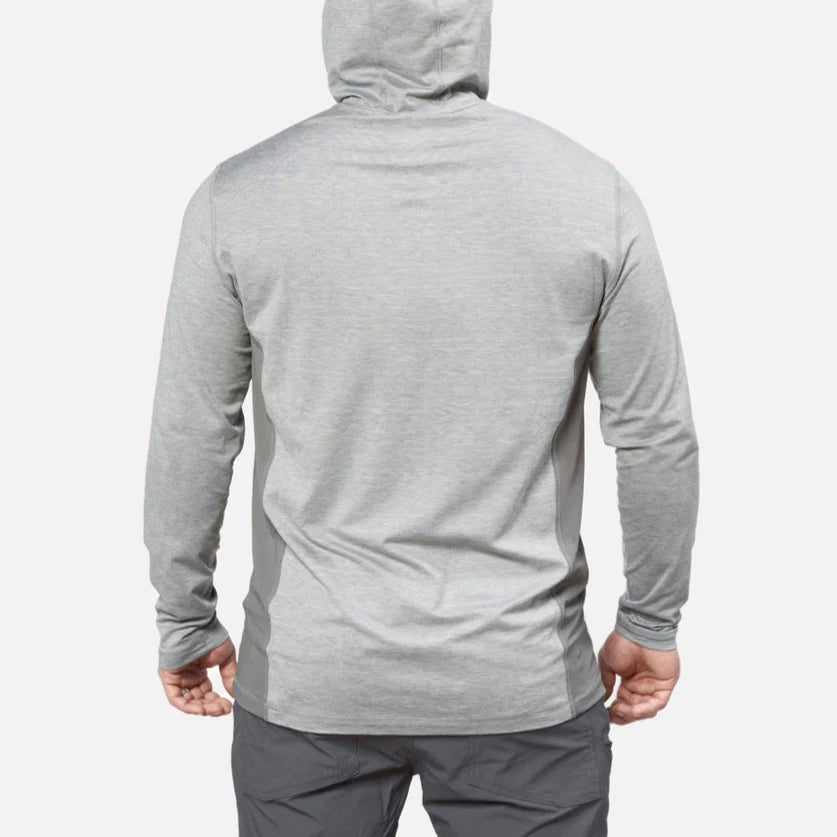 The McKenna Sun Hoodie- Grey Heather