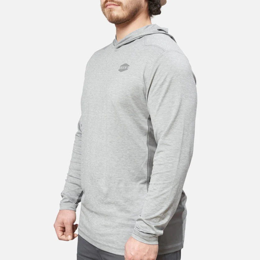 The McKenna Sun Hoodie- Grey Heather