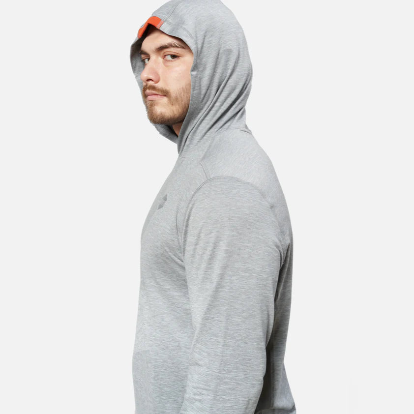 The McKenna Sun Hoodie- Grey Heather