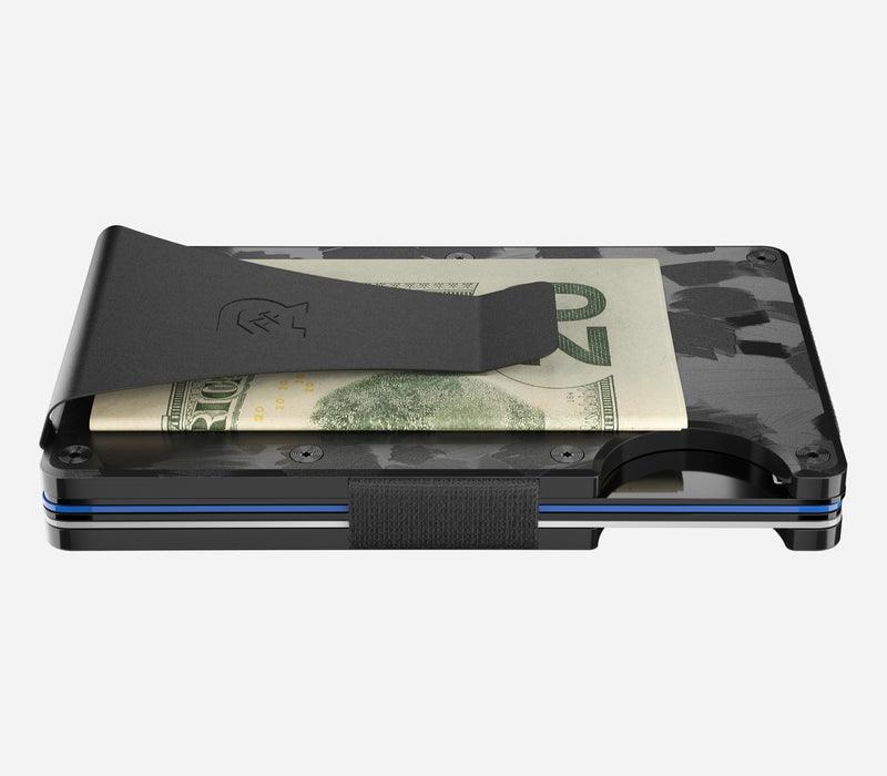 Forged Carbon Minimalist Wallet - Money Clip - Purpose-Built / Home of the Trades