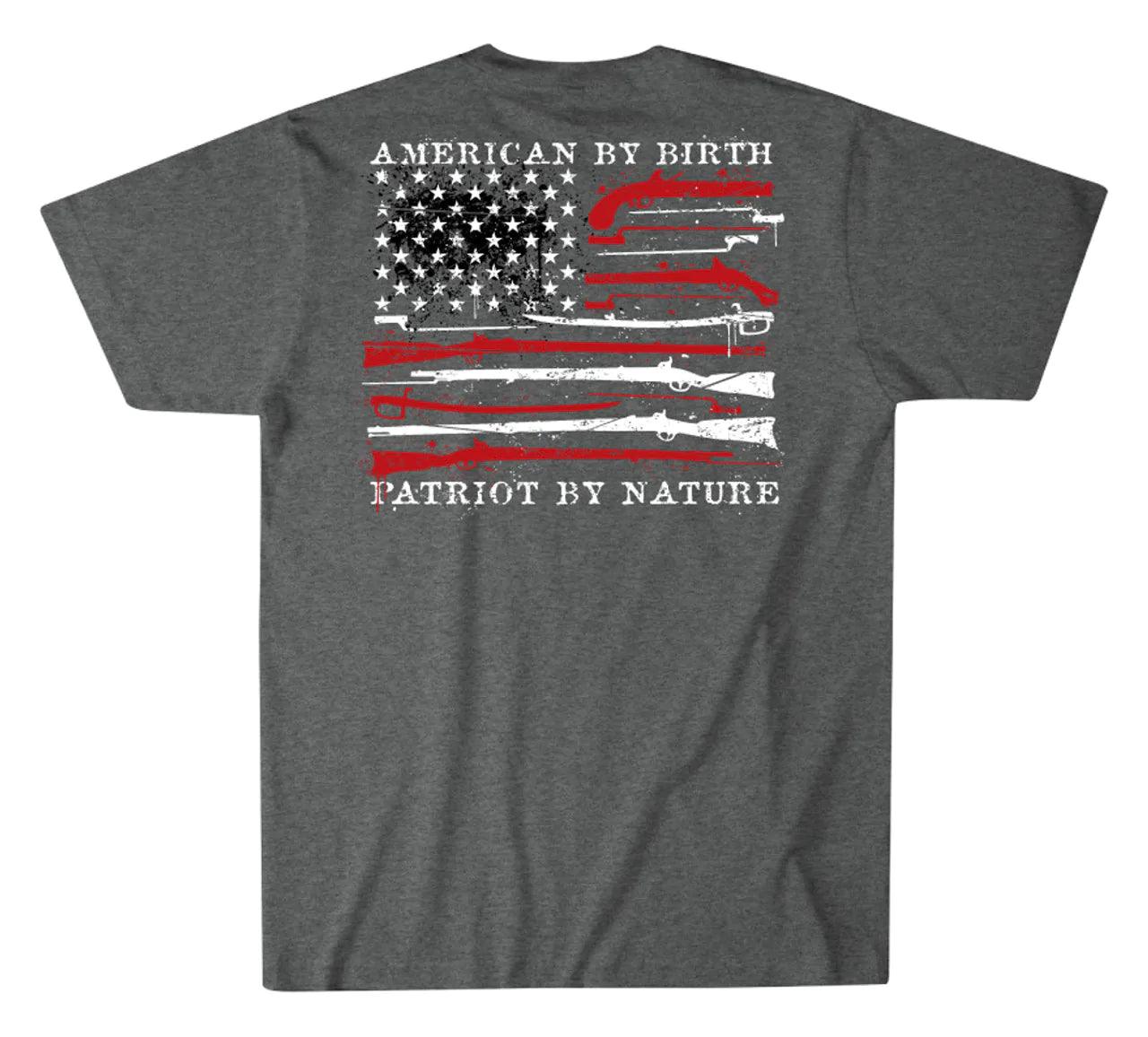 By Birth T-shirt - Heather Grey - Purpose-Built / Home of the Trades